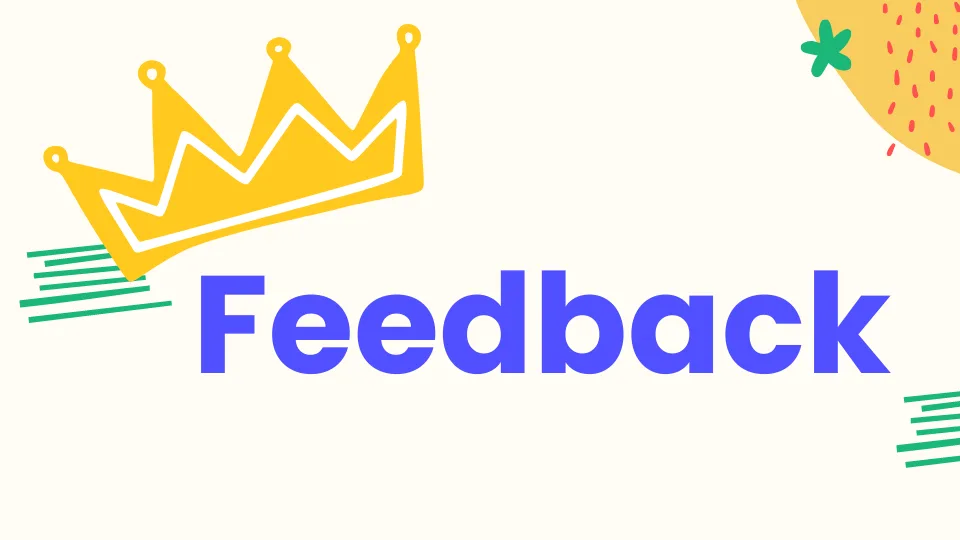 importance of feedback